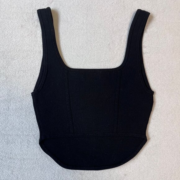 Sculpt Knit Bustier Tank - Picture 2 of 9